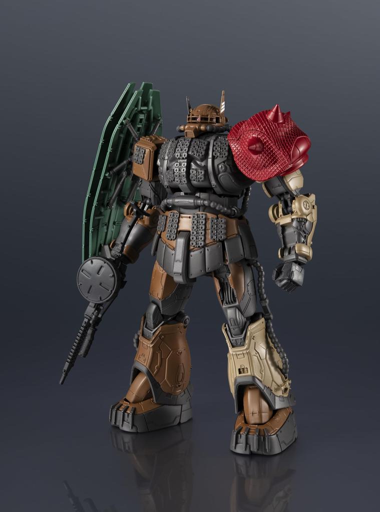 Mobilní oblek TAMASHII NATIONS GUNDAM UNIVERSE Gundam Requiem of Vengeance ZAKUII Solari 150mm malovaná pohyblivá figurka (Neidentifikovaný typ) Cca.