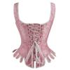 Push Up Corset Vest Top Women Body Shaper Tops Jacquard Bustier Waist Cincher Shapewear Top for Girls