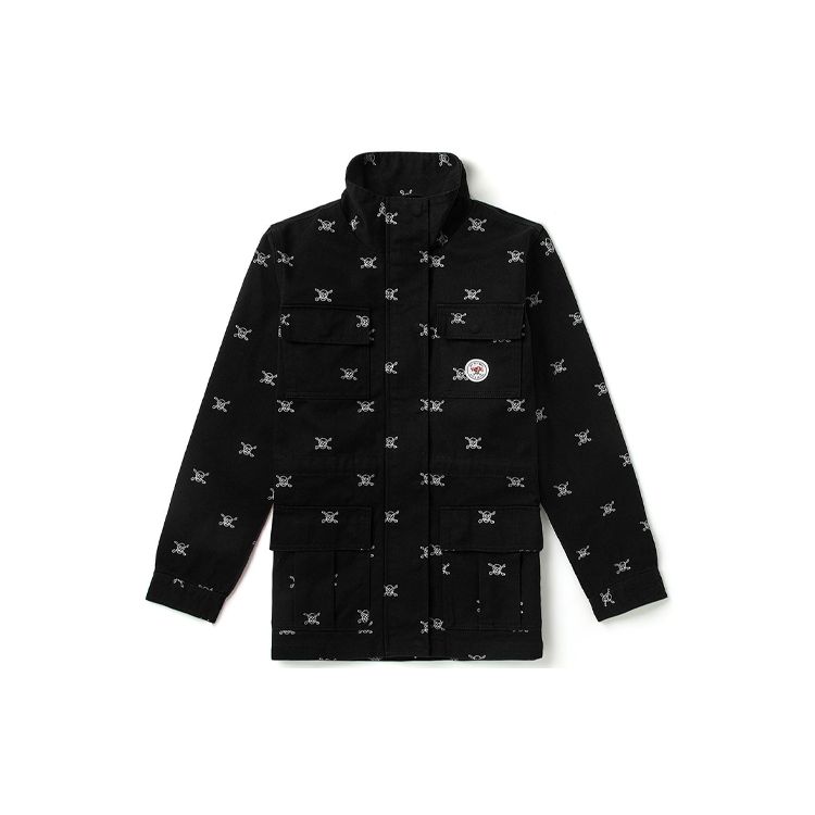 

Vans Black All-Over V Logo Multi-Pocket Field Jacket VN0A54KOBLK XL
