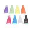 10Pcs/Set Nail Soak Cap UV Gel Clip Manicure Tool Finger Nail Remover Nail Polish Removal Supplies