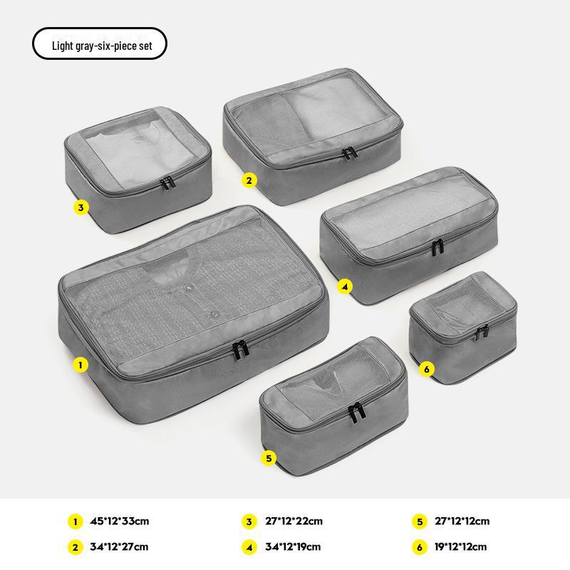 "Compression Travel Storage Bags - Expandable Packing Set"
