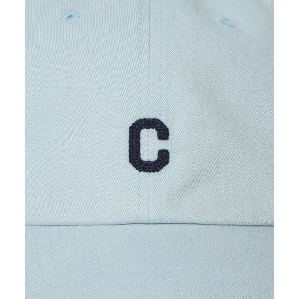 Small C Logo Flat Embroidery Standard Fit Ball Cap Scar