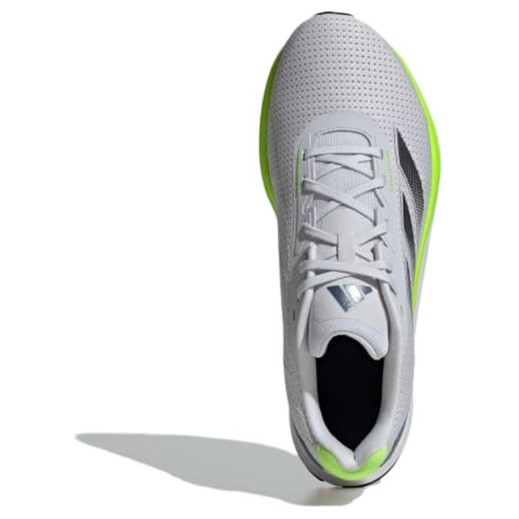 Adidas Duramo Sl Comfortable Versatile Non-Slip Breathable Lightweight Low-Top Running Shoes Unisex Running Shoes Gray Green IF1200