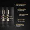 1-3X Přírodní deodorant ve formě tyčinky bez hliníku pro citlivou pokožku Dlouhotrvající ochrana proti zápachu a potu