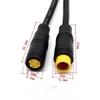 M6  2/3/4/5 Pin Core 6mm Male Female Julet Electric Ebike Butt Plug Connector Cable Signal Sensor Waterproof Scooter Wire