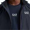Emporio Armani EA7 Solid Color Stand Collar Zipper Logo Long Sleeve Jacket Men jackets Navy-Blue 7M000424-AF13569-UB102