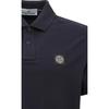Stone Island Solid Color Logo Patch Polo Shirt Men tops Navy-Blue 81152SC17-A0020