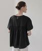 Keullaepeu Lace Peplum Blouse_Black
