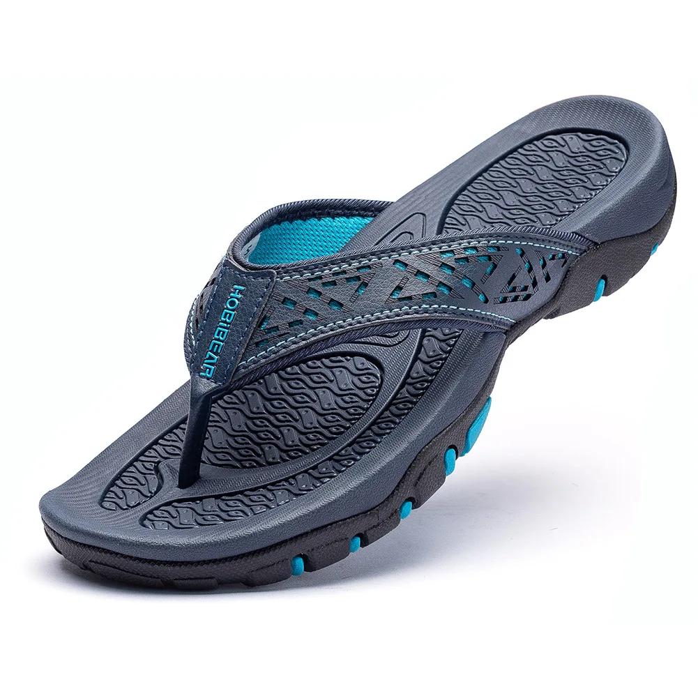 Fashion Men Flip Flops Beach Sandals Summer Man Shoes Flat Non Slip Fashion Designer Slippers Rubber Casual Shoe Zapatos 2025