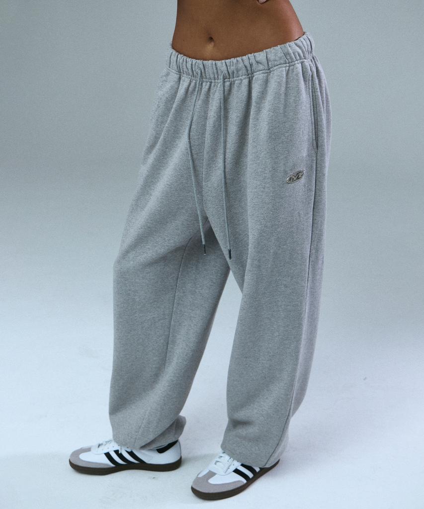 Mihag Metal Logo Jogger Pants (Gray)