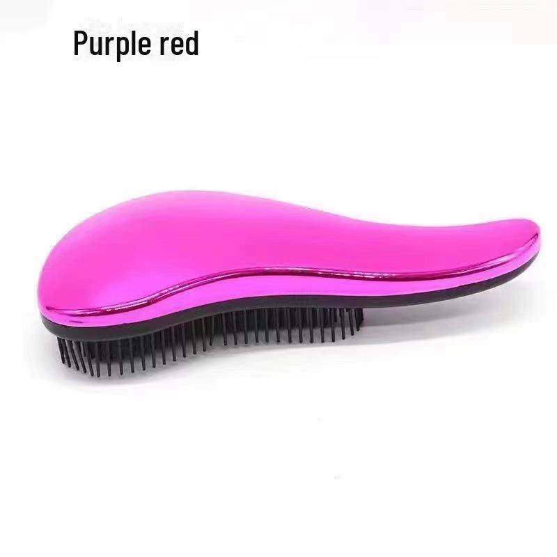 Princess Style Airbag Comb for Long Curly Hair, Anti-Knot Massage Portable Comb