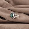 Green Onyx Gemstone Jewelry, 925 Solid Sterling Silver Ring, Handmade Beautiful Silver Ring For Anniversary Gift