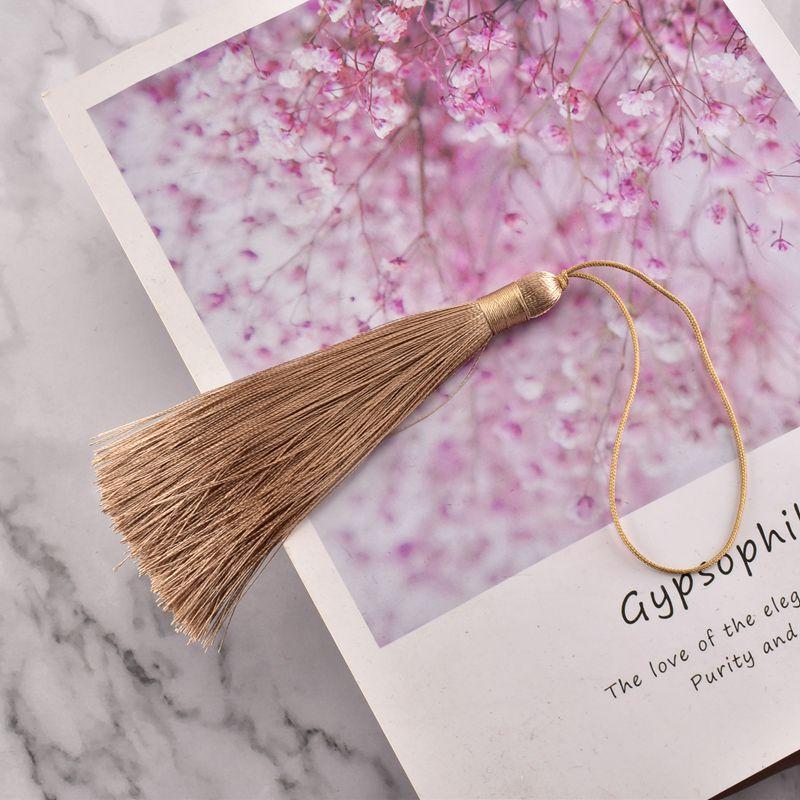 10CM Ice Silk Tassel Tassels Ancient Style Sachet Fan Pendant Bookmark Pendant Ear Diy Handmade Material Fringe Trim
