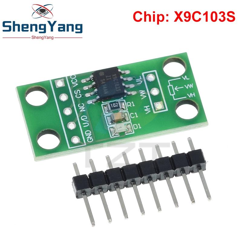 TZT NEUES X9C103S X9C503S Digitales Potentiometer Modul für Arduino