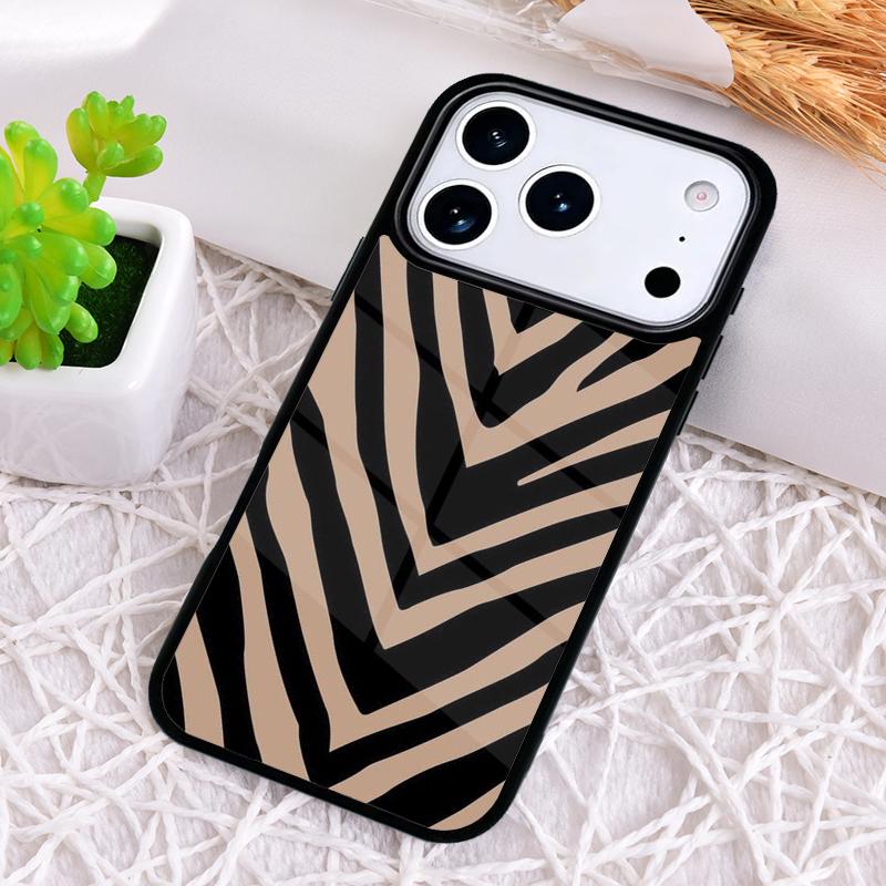 Tiger Zebra Leopard Shockproof Phone Case for iPhone 17 Air 16e 15 11 12 14 13 Pro Max Cover Coque