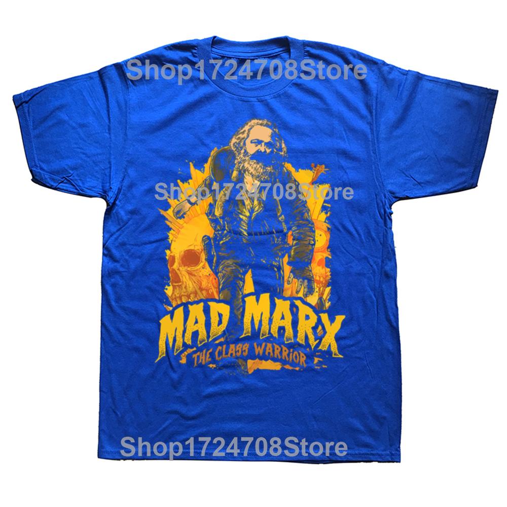 Men The Great Marx Attacks Vintage T Shirts Communist Meme Comfortable Cotton Clothes Funny Short Sleeve Tees Plus Size T-Shirt