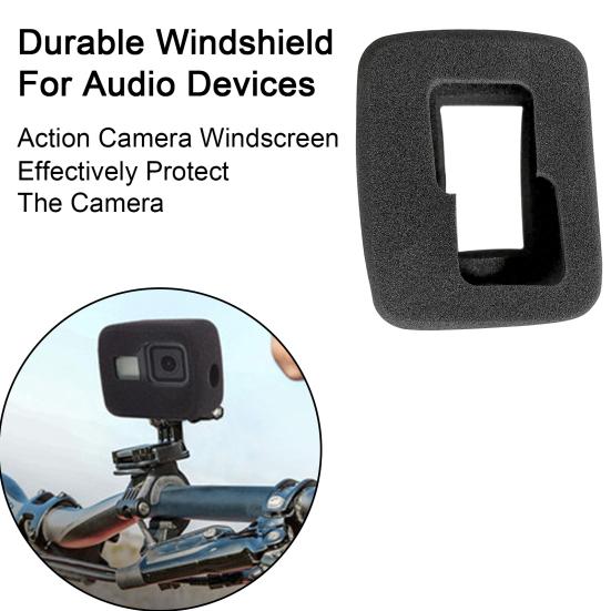 

Губчатый чехол с шумоподавлением на лобовом стекле высокой плотности для GoProHERO 9/10/11, простой в установке аксессуар для камеры