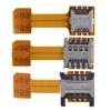 Hybrider Doppel-Dual-SIM-Karten-Micro-SD-Adapter für Android Phone Extender Nano Mic