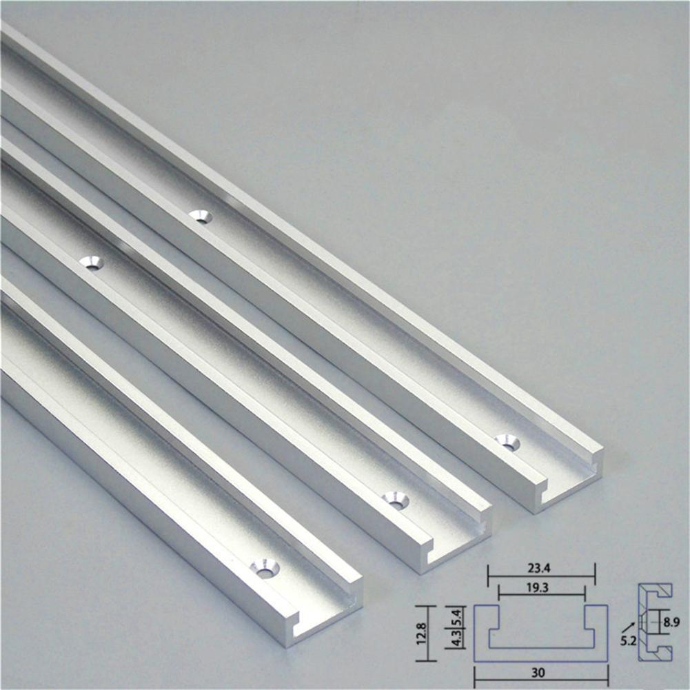 1pc T track Aluminium Alloy Miter Track Miter Bar Slider Table Saw Miter 30mm