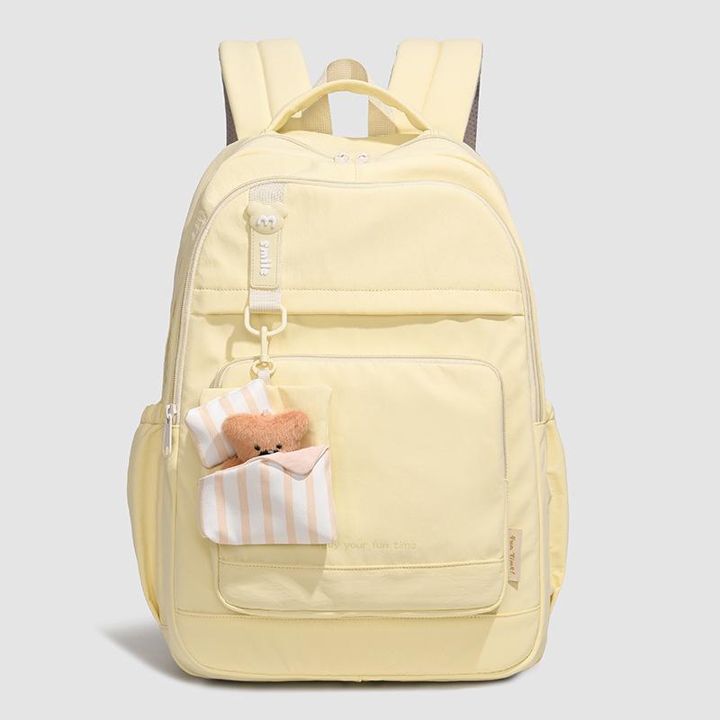 Schoolbag Middle and high school student schoolbag New travel bag Sports backpack Men's and women's lightweight bag Commuter large-capacity backpack