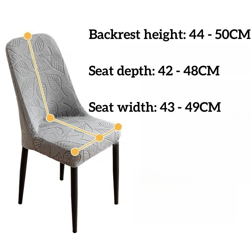 3D Three-dimensional Pattern Leaf Chair Cover All Seasons Universal Dustproof Elastic Household Stool Home Dustproof Cover