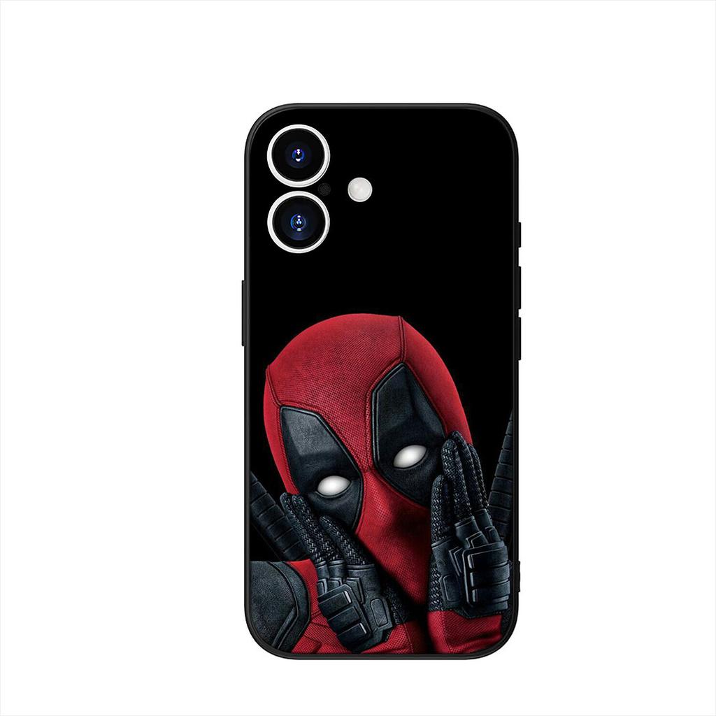 Phone Cover for Apple iPhone 17 16 11 Pro XS Max 16E 6 7 8 Plus SE 2022 X XR 6S Air Case Super hero Marvel Deadpool Superhero