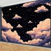 Clouds and Stars Anime Tapestry, Fantasy Galaxy Wall Hanging Decor for Bedroom, Living Room, Dorm, Gifts