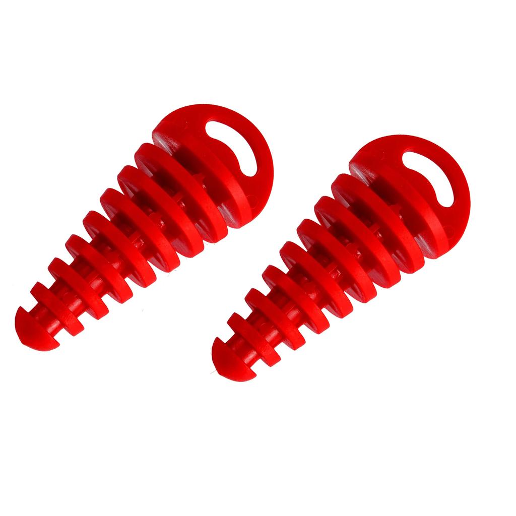 Motorcycle Exhaust Pipe Plugs Muffler Wash Plug Pipe Protector Motocross Tailpipe Air-bleeder Silencer For Honda Yamaha Kawasaki