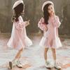 VIISEN Princess Long Sleeve Korean Perfect for Everyday Sizes 160cm Girls' Dress, Sweatshirt, Cute, Casual, Style, School, Kindergarten, Parties,