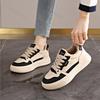 Women's Casual Sports Shoes Winter 2026 Anti Slip Outdoor Comfortable Vulcanized Shoes Fashion Retro Warm Plush Cotton Shoes