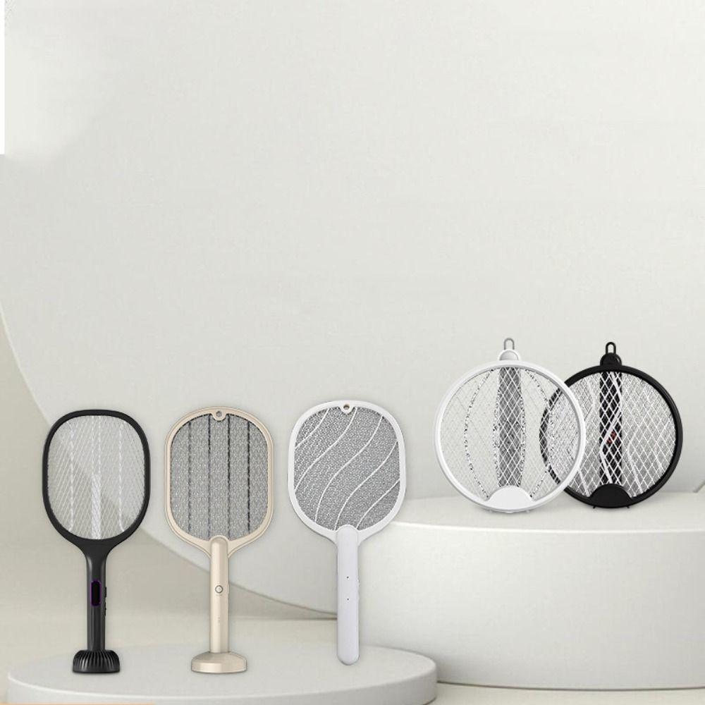 UV Light Mosquito Killer Lamp Foldable Physical Mosquito Trap Racket Fly Bug Zapper  Household