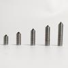 DIN914 304 Stainless Steel Hex Socket Point Grub Screws M3 M4 M5 M6 M8 M10 Assortment Kit - High Hardness Fasteners Set