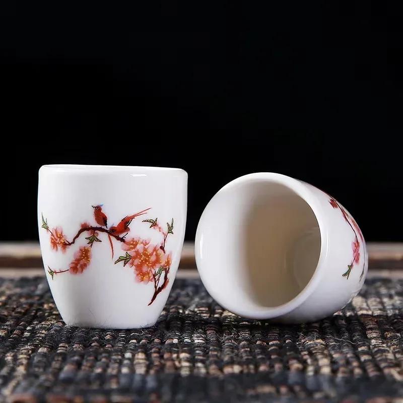 7Pcs/set Ceramics Japanese Style Sake Pot Cups Home Kitchen Drinkware Traditional Ceramic Cups Crafts Wine Glasses Gift Box