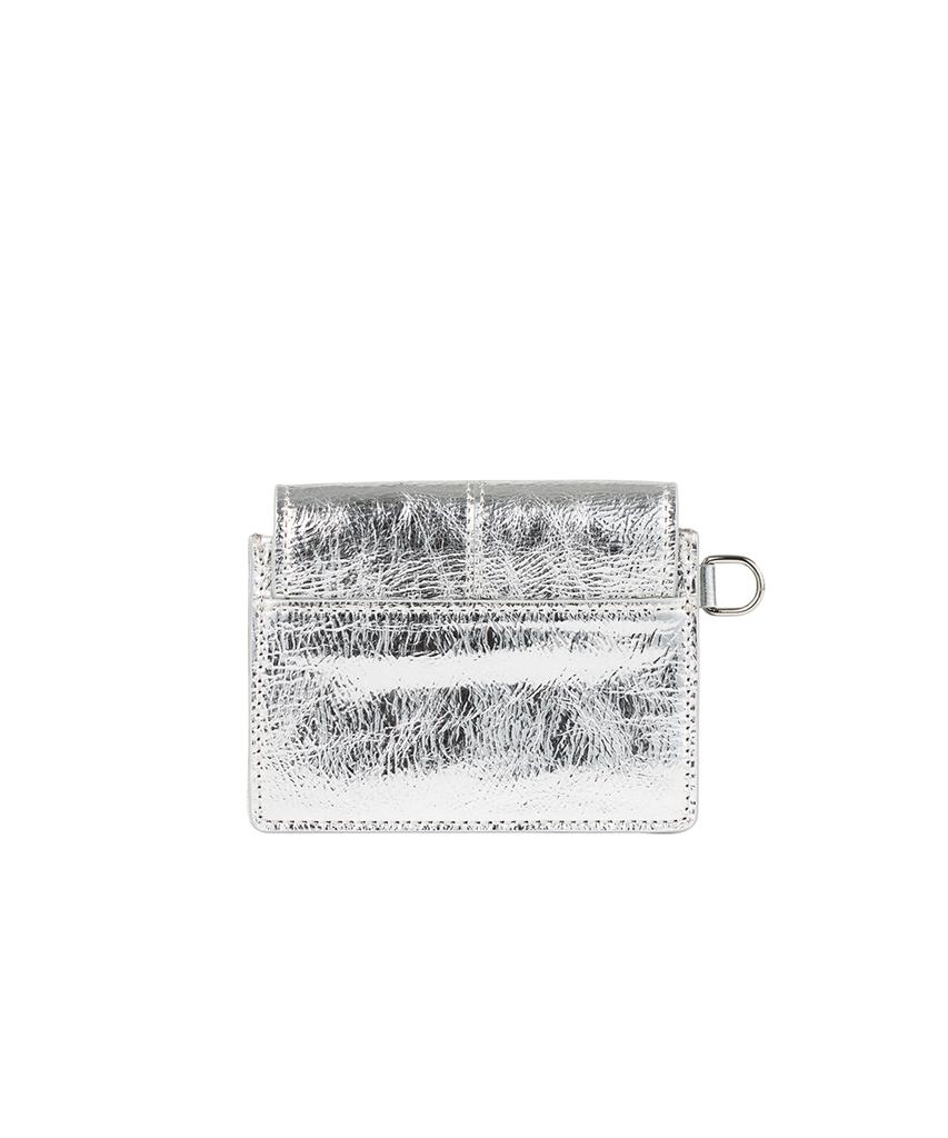 Cotessi Triple Card Wallet, Silver