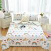 Aosimum Kids' Printed Cotton Lightweight Quilt
