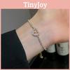 Geometric Elliptical Zircon Bracelet For Women With Adjustable Copper Design Fashion Jewelry