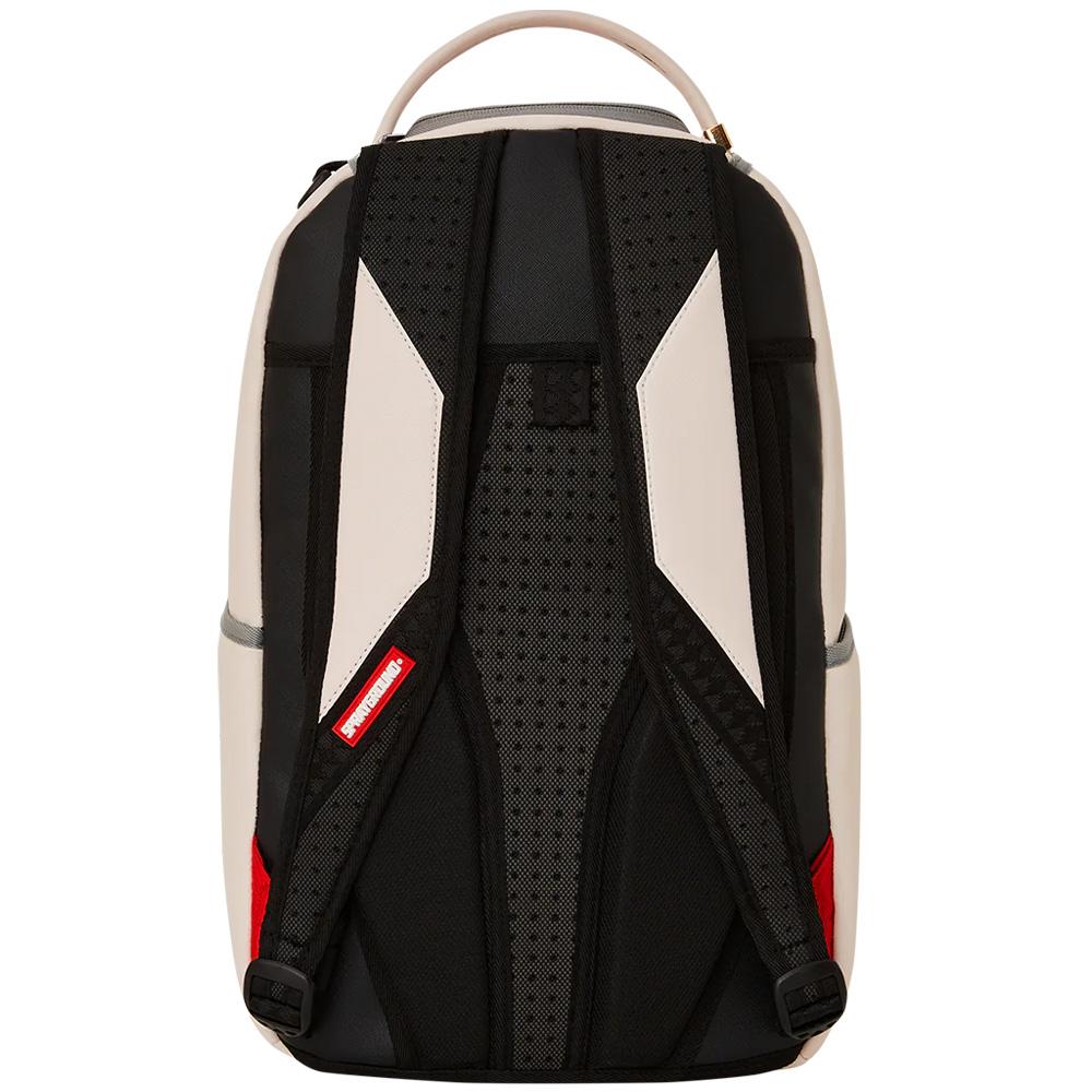 New SPRAYGROUND Shark Mouth PVC Backpack Beige W1035715
