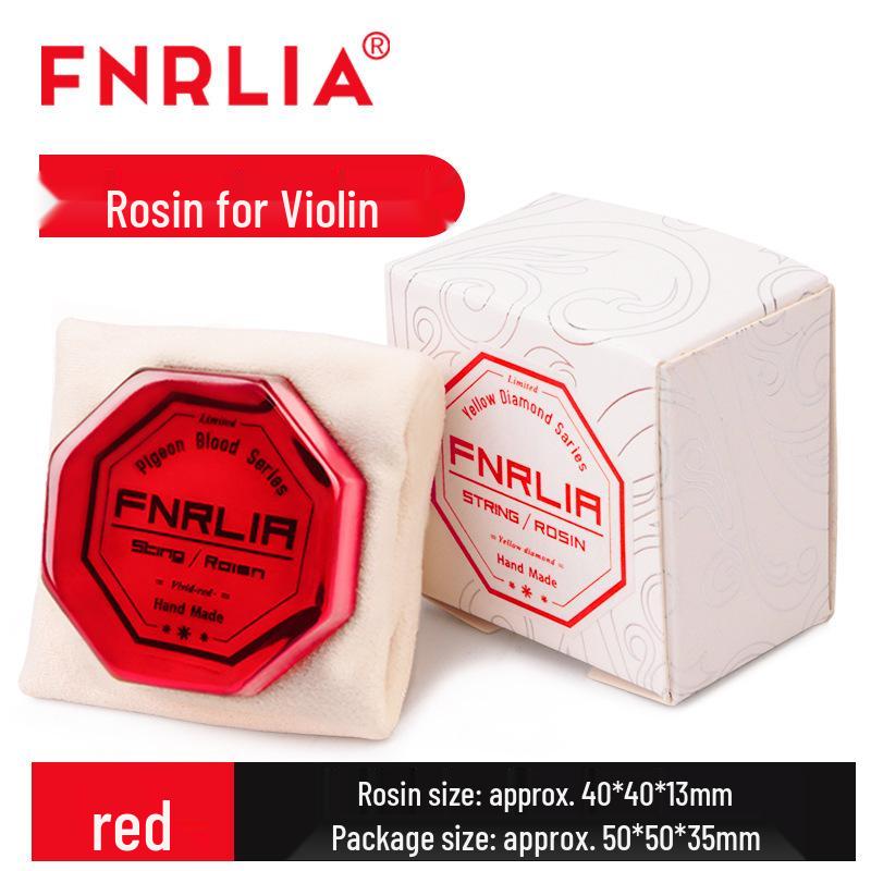 

Dust-Free Rosin Block for Violin, Cello, and Erhu - Universal Micro-Dust Wax for String Instruments красный