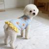 Breathable Dog Vest Skirt Cozy Puppy Sleeveless Clothes Fashion Dog Striped Dress  Daily Walk