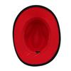 Two-Color Black Top Hat Western Cowboy Hat Ethnic Style Jazz Hat Bull'S Head Tweed Hat Men And Women