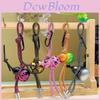 Original Hand-painted Wooden Gourd Keychain Creative Souvenir Keyring Accessories