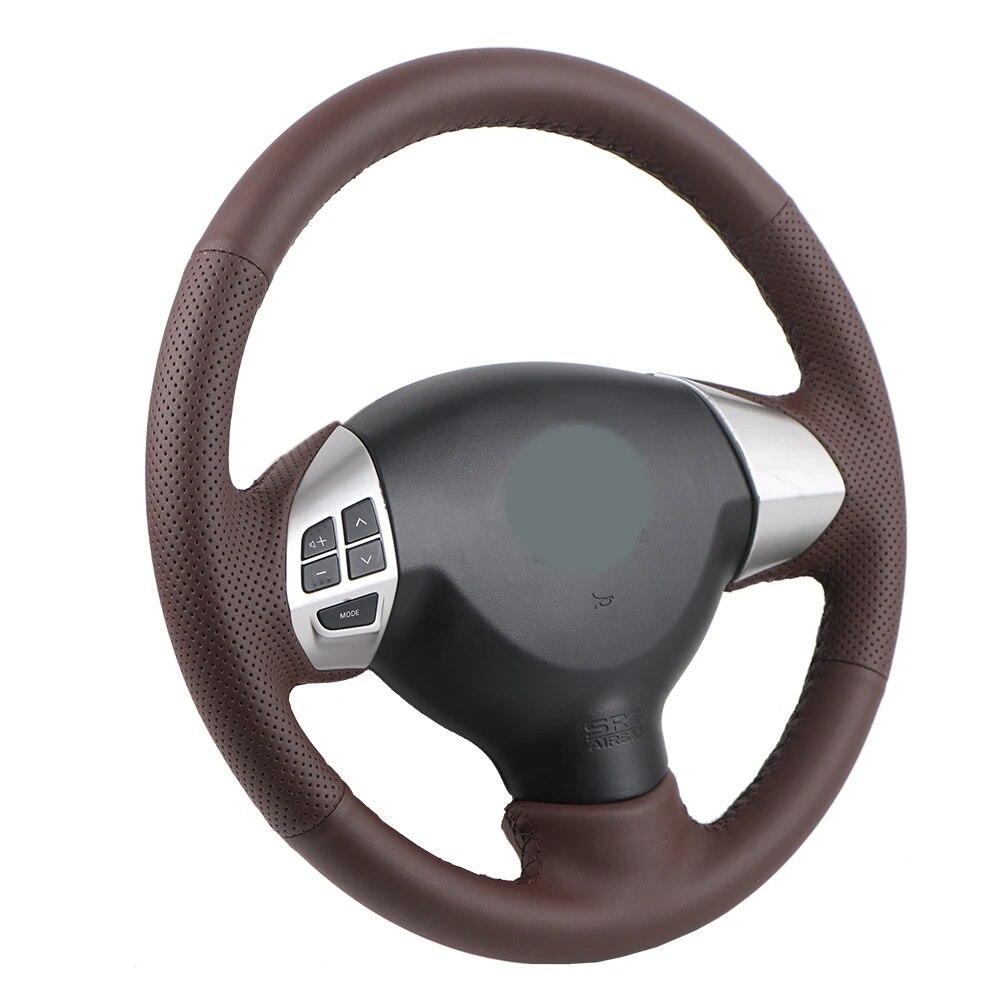 Hand-stitched Artificial Leather Car Steering Wheel Cover For Toyota Vios Corolla Mark 2 for Lexus GS43 Steering Wheel Braid