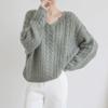 Hollow Out Thin Knitted Sweater for Women Simple and Lazy Style for Spring and Summer Pullover Sweater for Women Loose Top