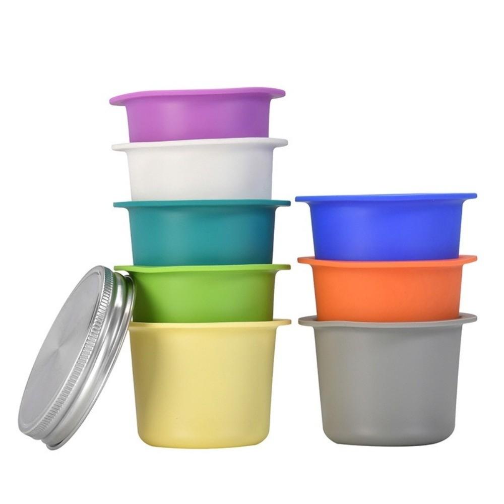 Multi-functional 16/24 Oz Salad Glass Jars Leak-Proof with Sauce Cup Mason Jar Sealed Wide Mouth Food Storage Jar Lunch Prep