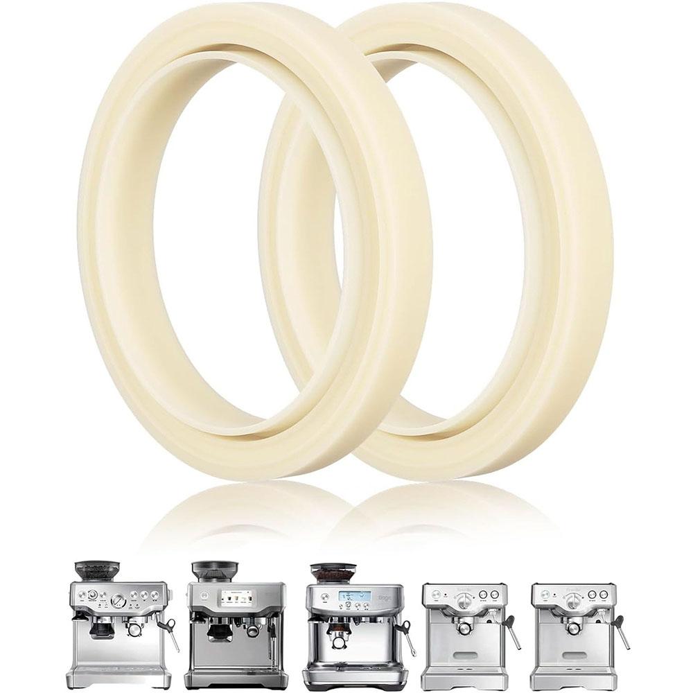 2Pcs 54Mm Silicone Steam Ring For Breville Espresso
