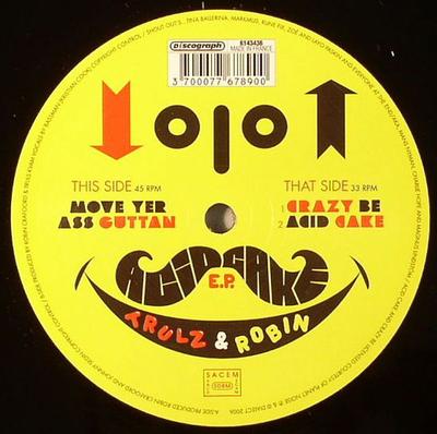 Disco de 12 polegadas TRULZ & ROBIN - Acid Cake EP DIAL010 Dialect Recordi 2006 França Dance & Eletrônica Usado