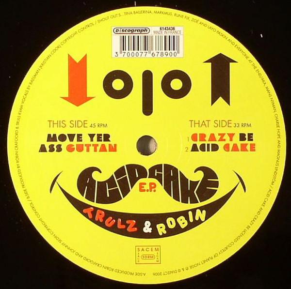 

12inch Record TRULZ & ROBIN - Acid Cake EP DIAL010 Dialect Recordi 2006 France Dance & Electronica Used