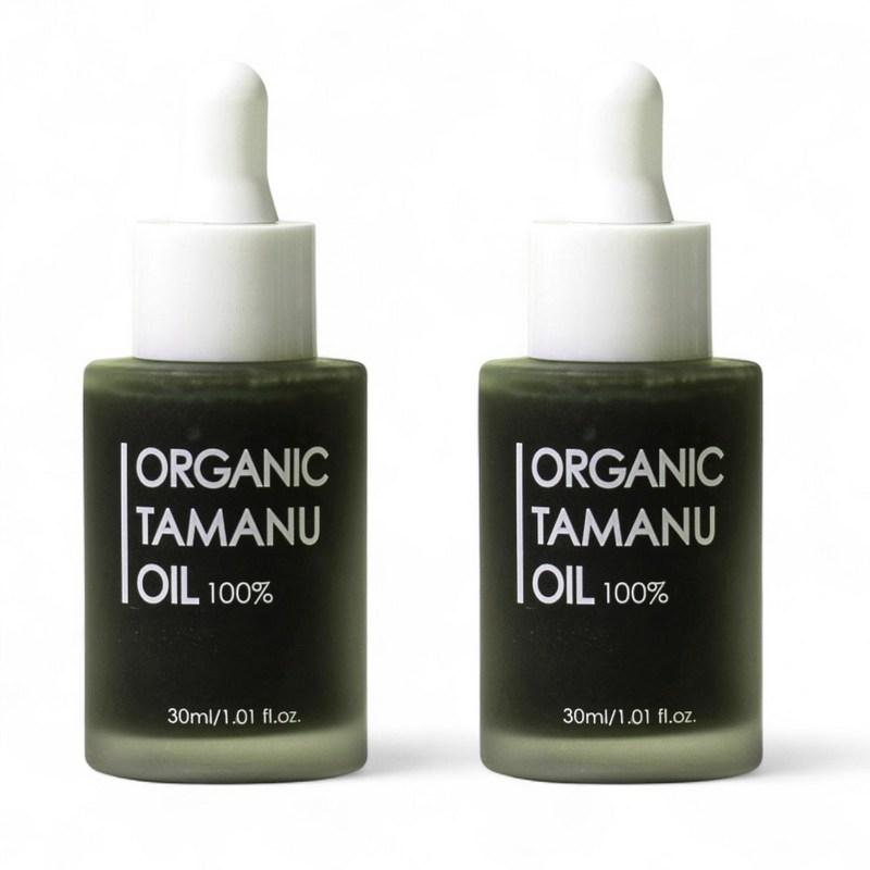 Organic Tamanu Facial Oil 100% Unrefined, 2 pcs, 30ml