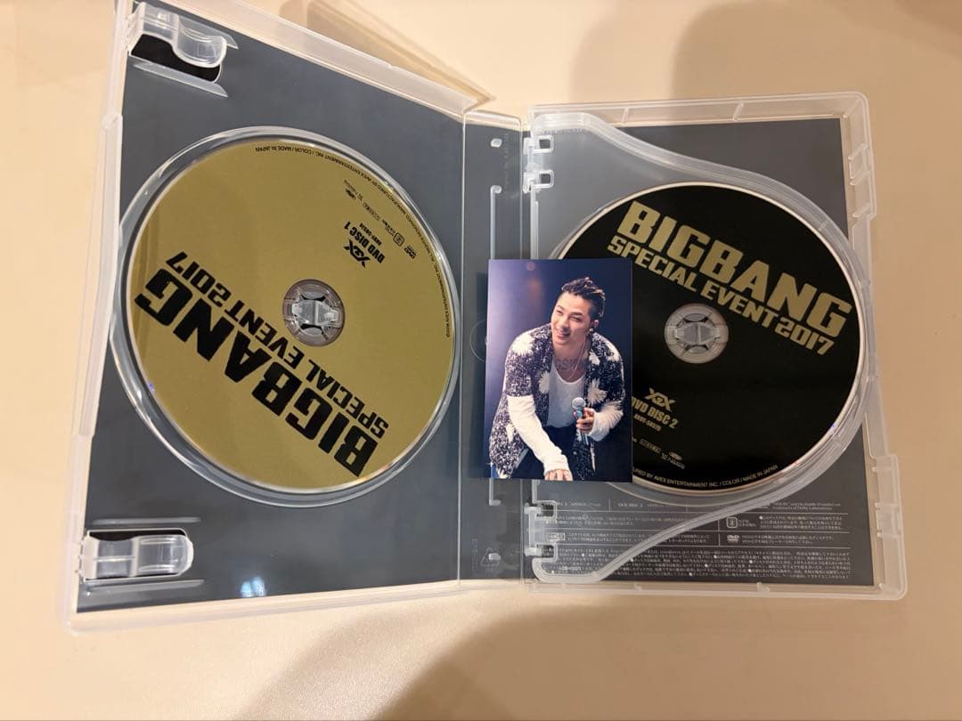 

[USED] BIGBANG 2017 DVD First Press Limited Edition with Photo Card G-DRAGON