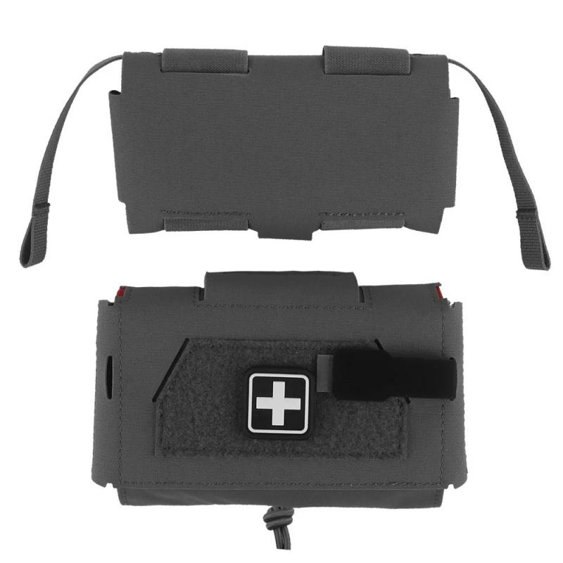 Compact V3 GEN3 Trauma Pouch, Camo MD2 IFAK Tactical First Aid Bag, Medical Utility Pouch For Hunting Vest Plate Carrier Waist Belt Gear